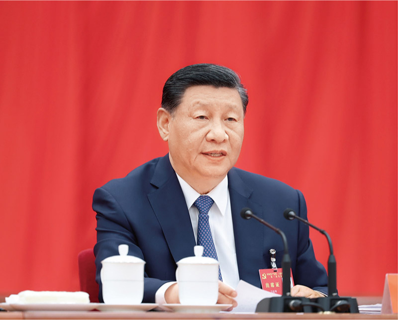 　　中國共產(chǎn)黨第二十屆中央委員會(huì)第三次全體會(huì)議，于2024年7月15日至18日在北京舉行。中央委員會(huì)總書記習(xí)近平作重要講話。 新華社記者 鞠鵬/攝